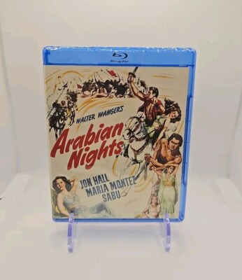 Arabian Nights (Blu-Ray, 1942) Kino Lorber ~ Jon Hall, Maria Montez, Sabu ~ NEW!
