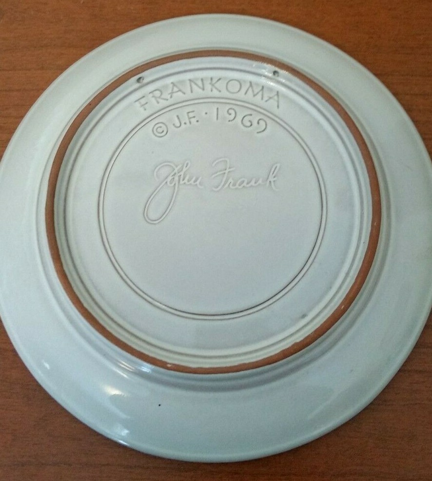 Vintage Frankoma Wall Plate 