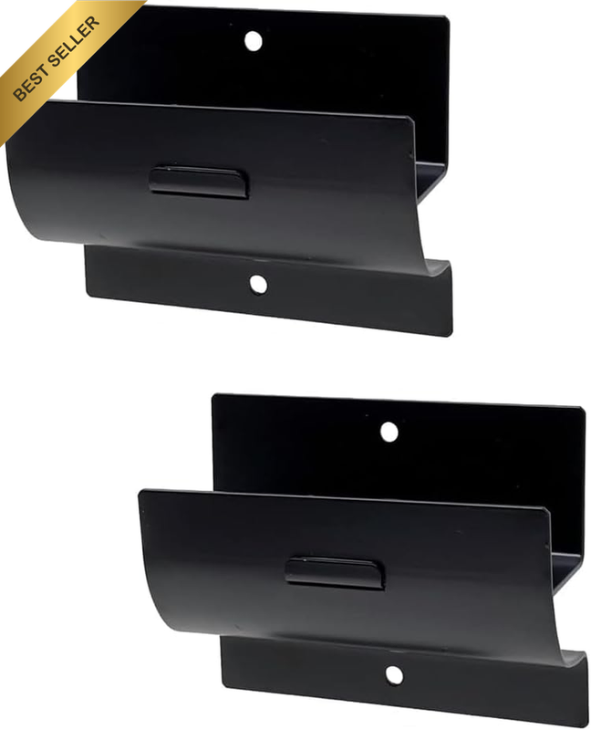 Ladder Rack, Garage Wall Storage Hooks, Heavy-Duty Metal Wall-Mounted Storage Ra