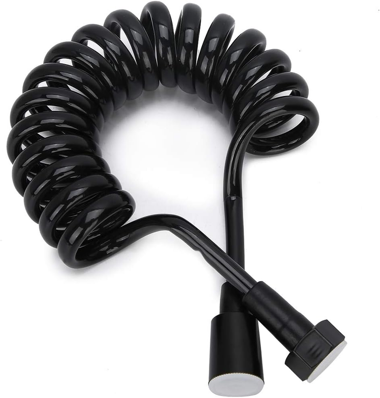 Retractable 2M Spring Shower Hose, Flexible Bidet Connector, Bathroom Accessory