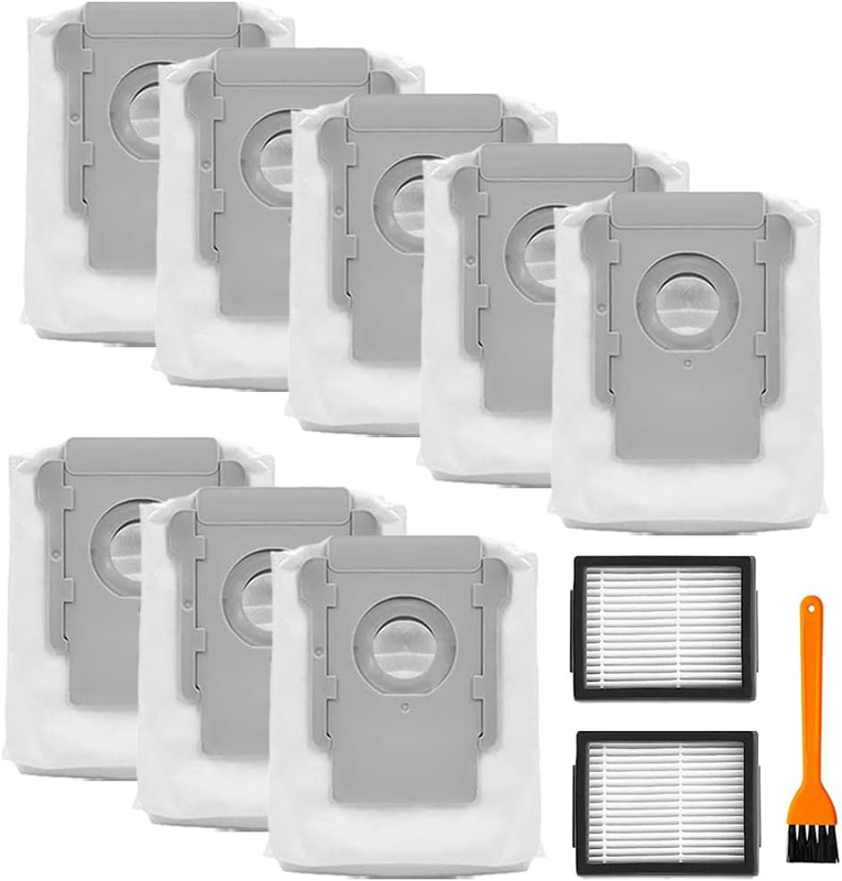 Vacuum Dust Bags and HEPA Filters: Compatible with iRobot Roomba i3 i3+ i4 i4+ i