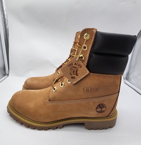 Pre-owned Timberland X Alife 7.5 Inch Wheat Boot Tb0a2qc9-231 In Beige