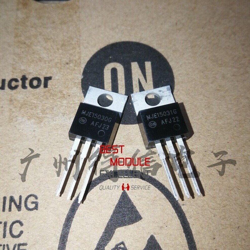 10pairs Mje15030g Mje15031g 15030 15031 To-220 20pcs #D3