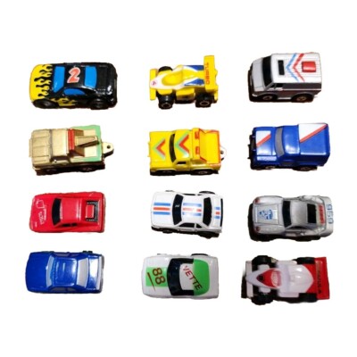 12 Vintage Micro Machine Diecast Car Lot Turbo Car Vette 88 Tow Truck Formula 5