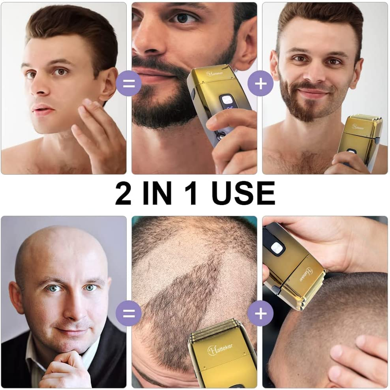 Trimmer Cordless Men Triple Blades Razor Waterproof