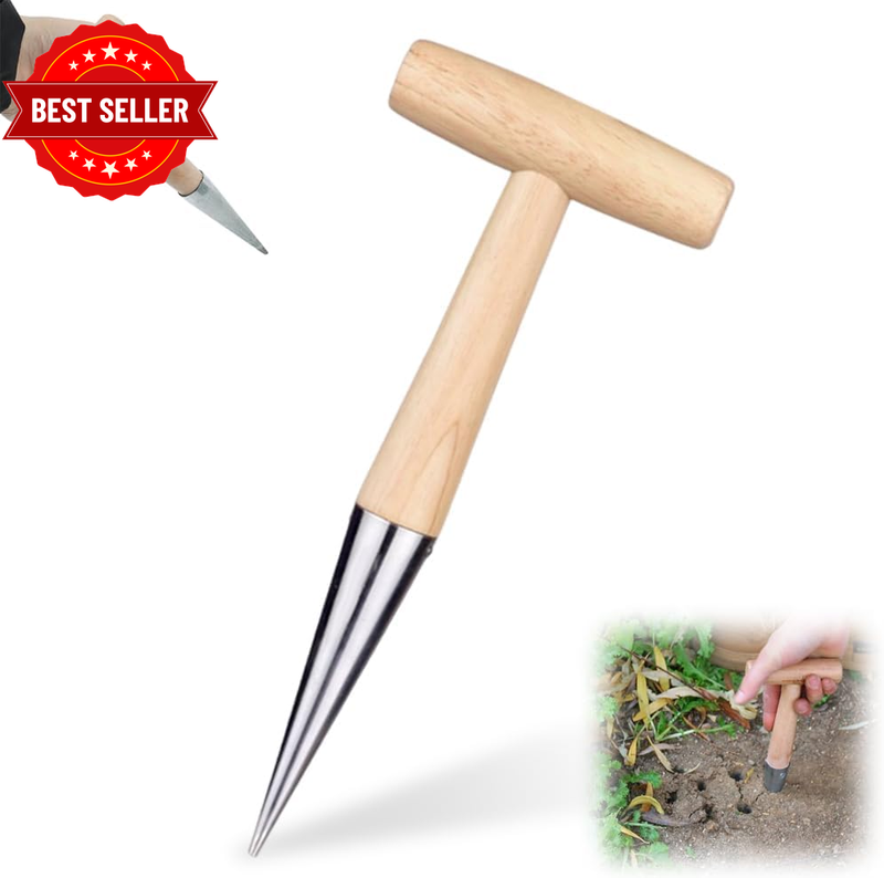 Plant Hole Digger for Planting, Bulb Planting Tool, Handheld Digger, Garden Seed