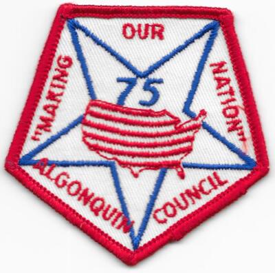 1975 ''Making Our Nation'' Algonquin Council Boy Scouts of America BSA