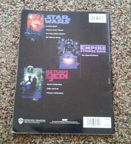 Special Edition Star Wars Trilogy easy piano book