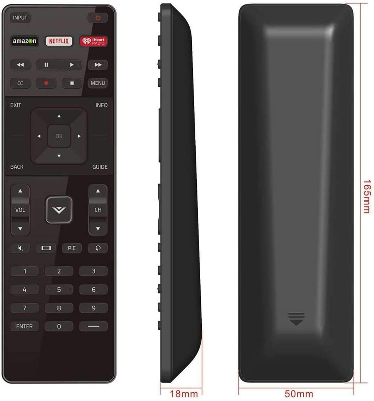 Vizio XRT122 TV Remote for E Series Models