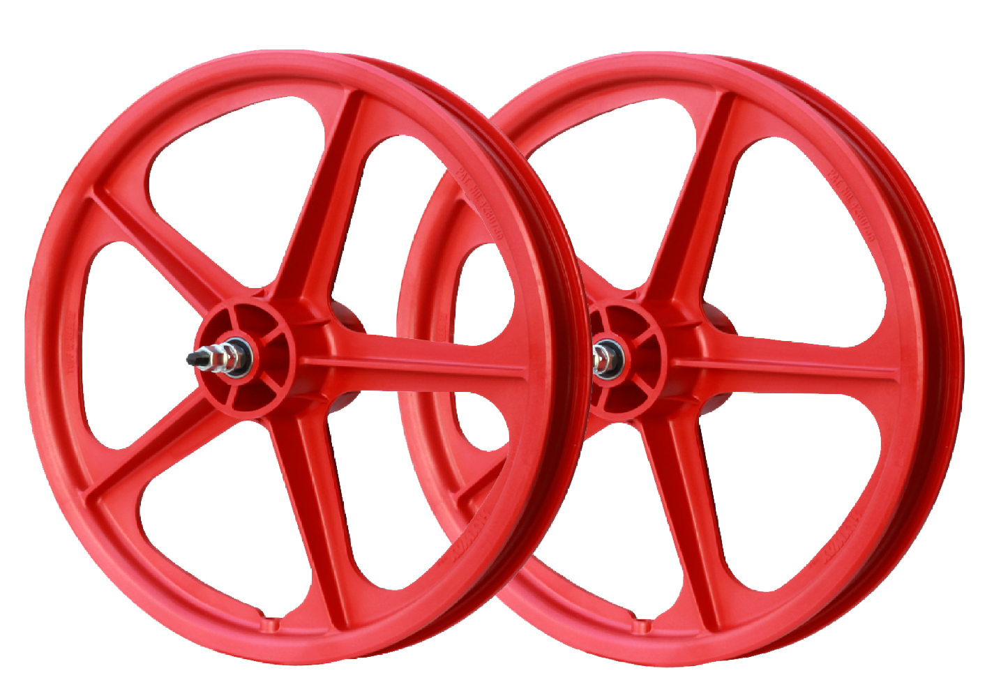 SKYWAY Tuff II S/B Wheelset Red 20 SKYWAY Tuff II S/B Wheelset Red 20