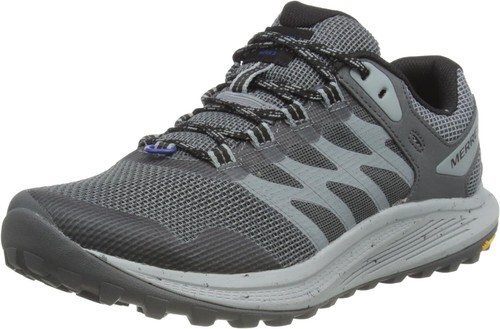 Pre-owned Merrell Men's Trail Running Sneaker In Monument