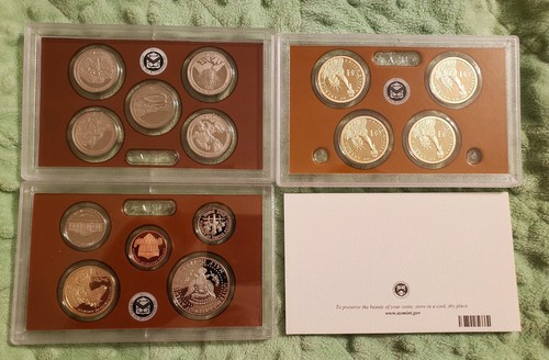 2012 United States Mint Proof Set 14 Coins Complete with Box & COA #169