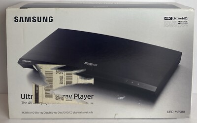 Samsung (UBD-M8500) 4K Ultra HD Blu-ray DVD & CD Player Dual-Band  Wi-Fi 