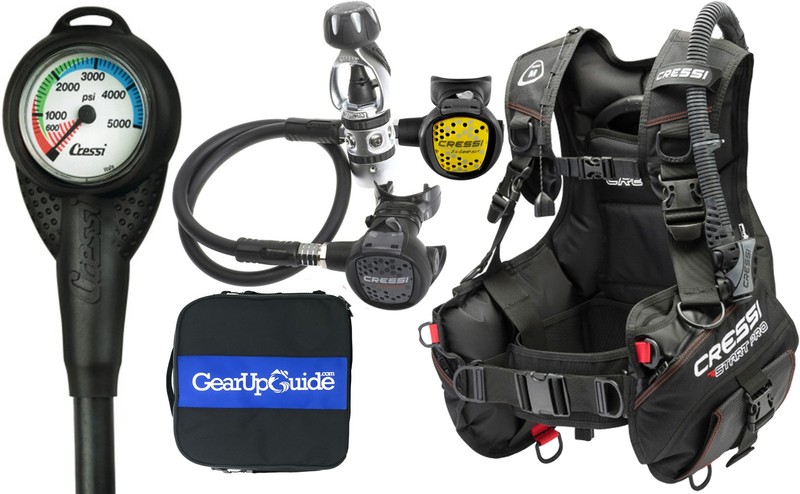 Cressi Start Scuba Diving Gear Package Complete with Start 2.0