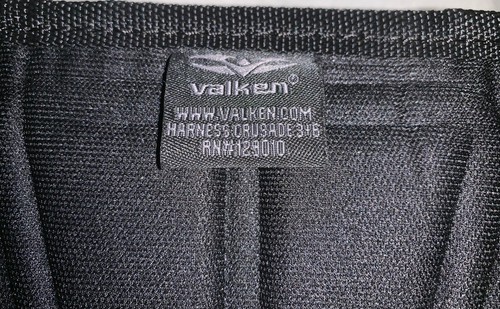 Valken Crusade Pod Pack Paintball Harness 3+6 Blue And Black Exc Cond