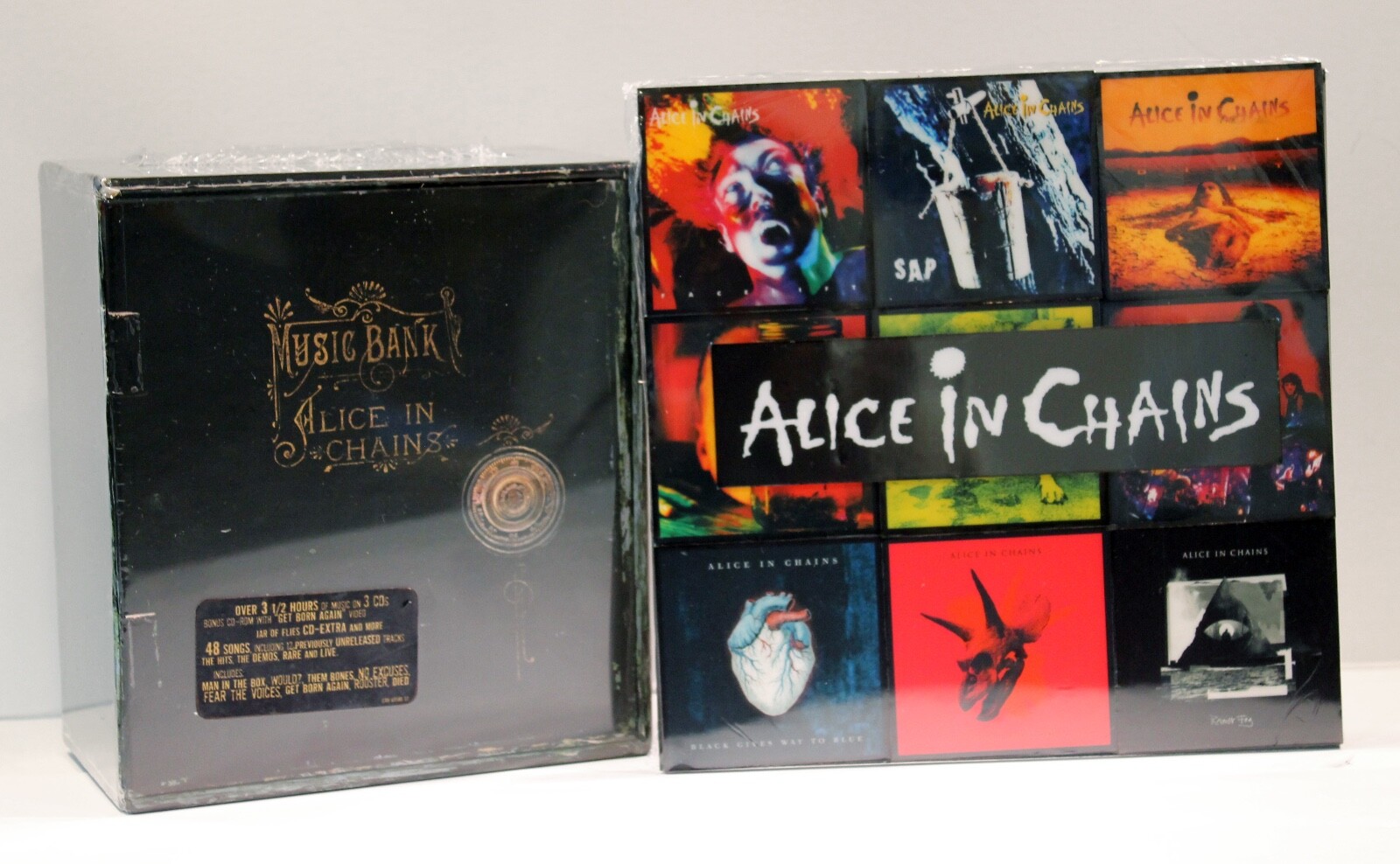 ALICE IN CHAINS - Music Bank box set - NEW! SEALED!!! +9 AIC ALICE IN CHAINS - Music Bank box set - NEW! SEALED!!! +9 AIC