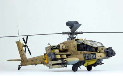 (Pre-Order) Pro Built Model 1:35 Israeli IAF AH-64D Apache Saraf