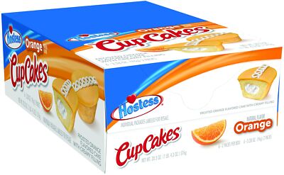 Hostess Orange CupCakes, 3.38 oz, 6 ct