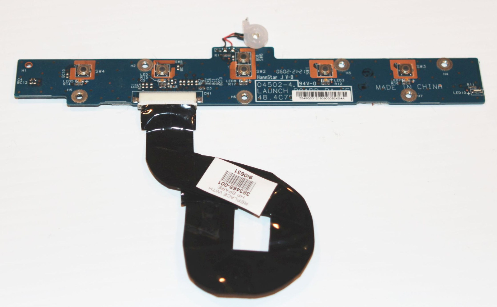 パー子様ご確認用 Media Button Board & Cable 383468-001 48.4C703.041 - HP