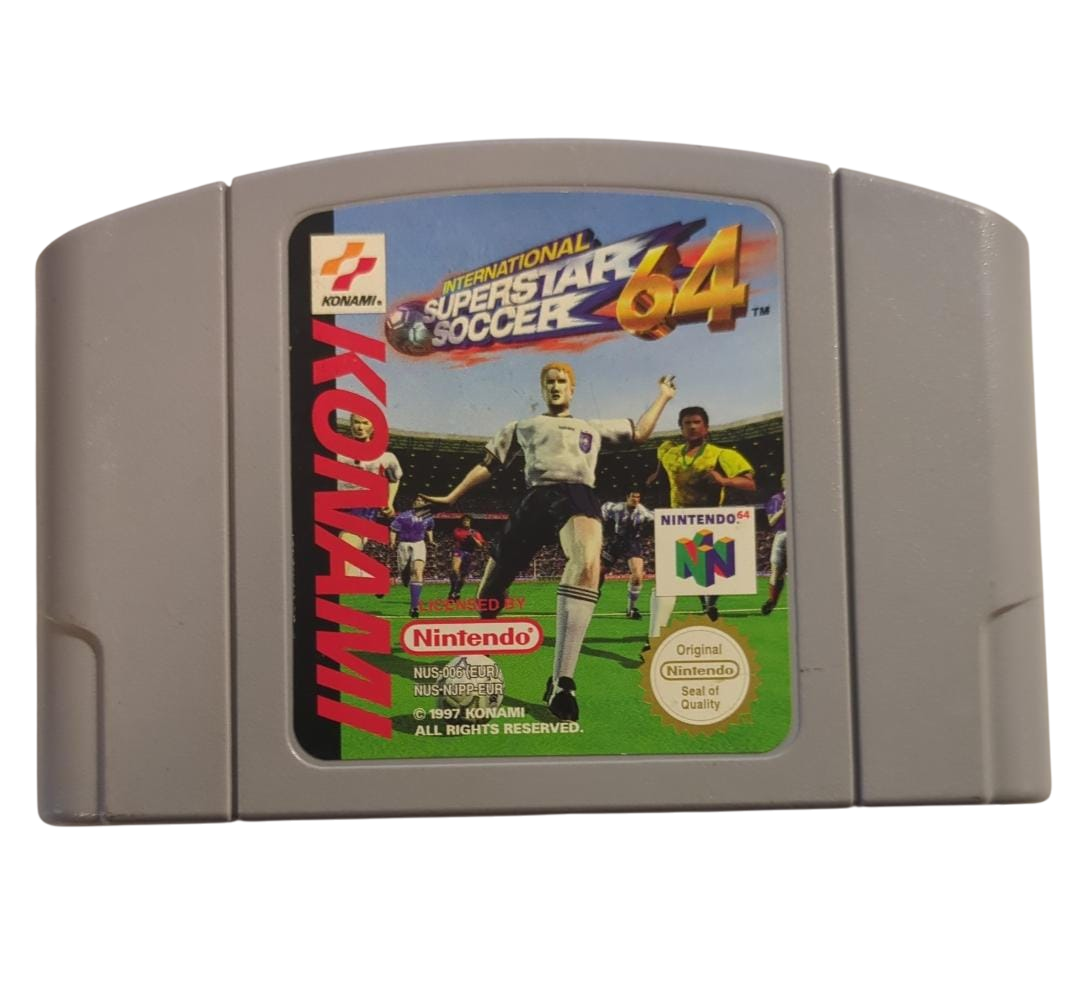 International Superstar Soccer 64 - Nintendo 64 Spiel - N64 - Guter Zustand