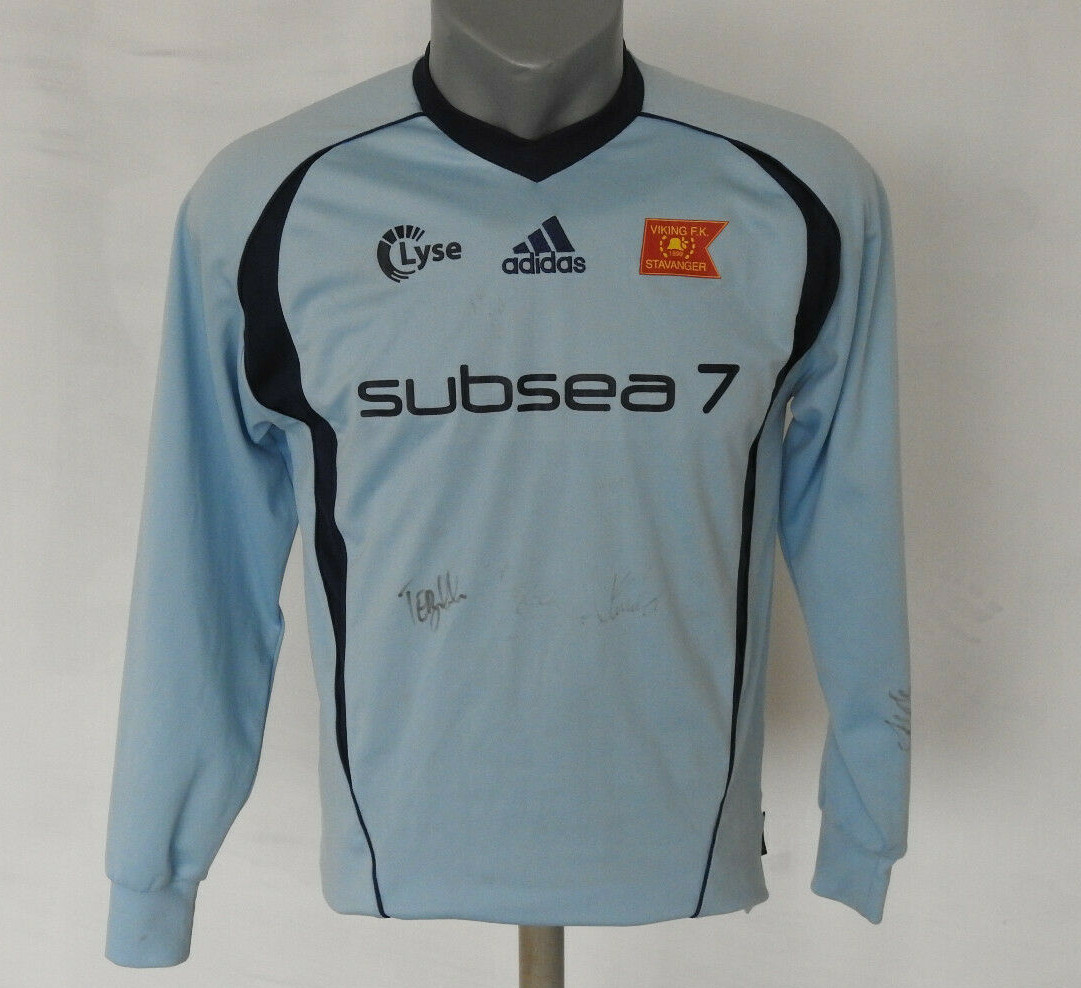 ウェア adidas Vikings Stavanger  uniform Viking Stavanger Home football shirt 2002 Soccer Adidas