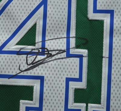 Dirk Nowitzki Autographed Signed Swingman Jersey COA Dallas Mavericks