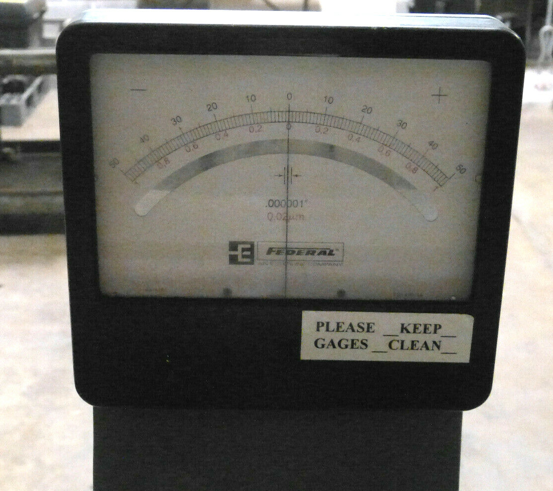 Federal Electronic Gage 136B-37W-37126, N2980 Horizontal Master Comparator