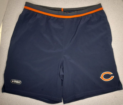 NFL Chicago Bears Mens Large Athletic Shorts Under Armour Athletic Combine