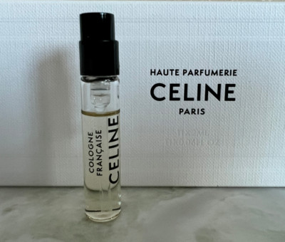COLOGNE FRANÇAISE by CELINE Official Sample Spray 0.06 Fl Oz/2 mL NEW