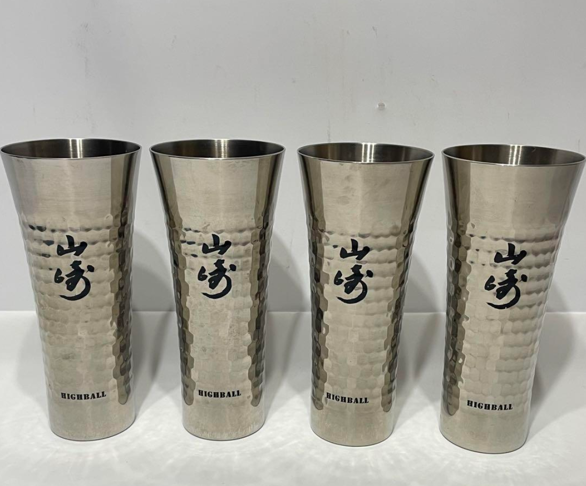 YAMAZAKI HIGHBALL Stainless Tumbler Suntory Whisky 335ml Set YAMAZAKI HIGHBALL Stainless Tumbler Suntory Whisky 335ml Set