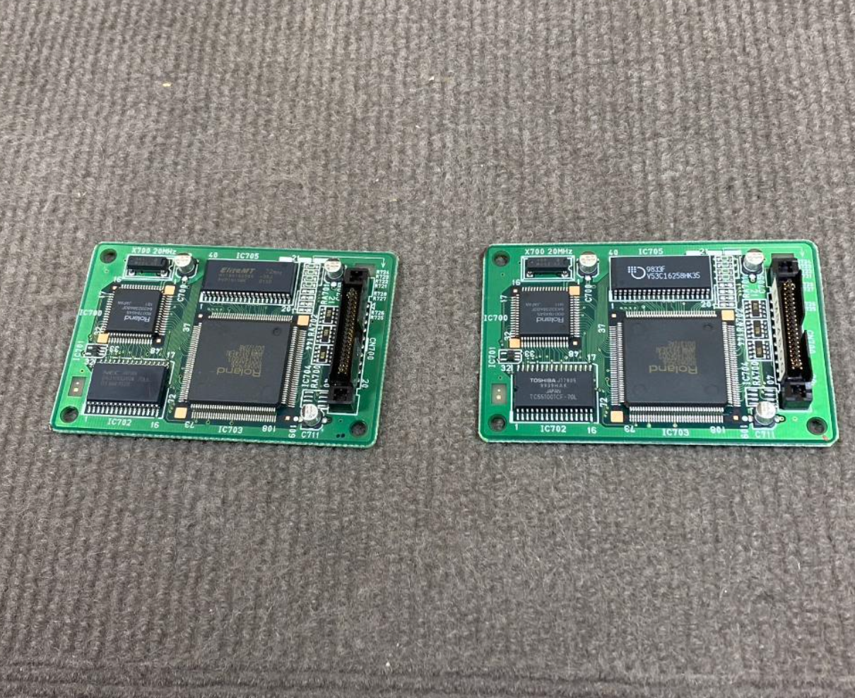 ROLAND VS8F-2 EFFECT EXPANSION BOARD Set of Two free