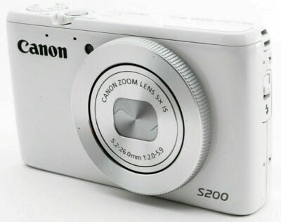 Canon PowerShot S200 compact digital camera *white *made in