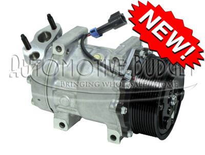 A/C Compressor w/Clutch for Sanden 4347 International/Navistar - NEW