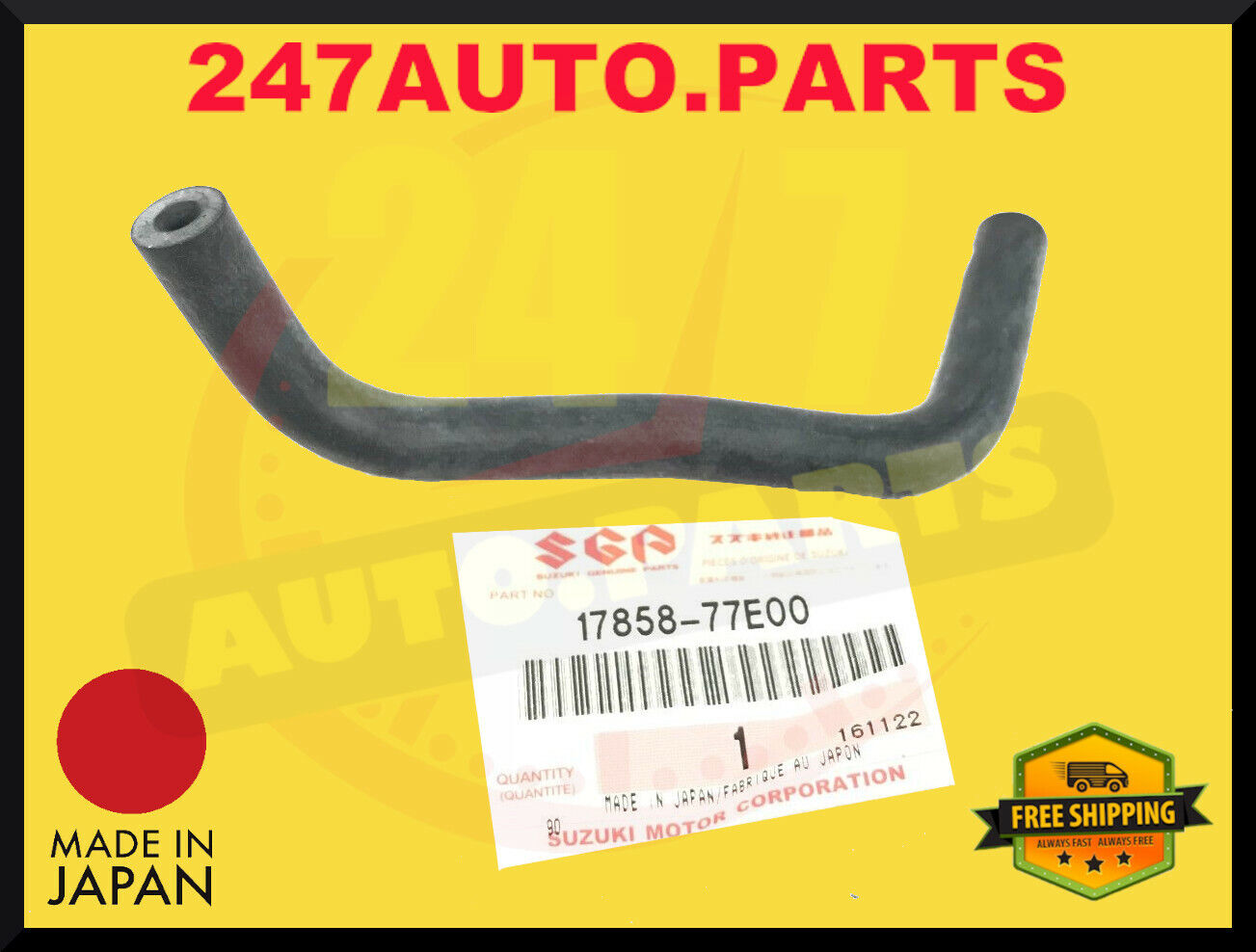OEM BYPASS HOSE SUZUKI GRAND VITARA SQ625 / XL7 / JB627 OEM BYPASS HOSE SUZUKI GRAND VITARA SQ625 / XL7 / JB627