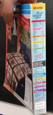 Vintage Sears 1986 Spring & Summer Catalog Fashion Home Decor Century edition