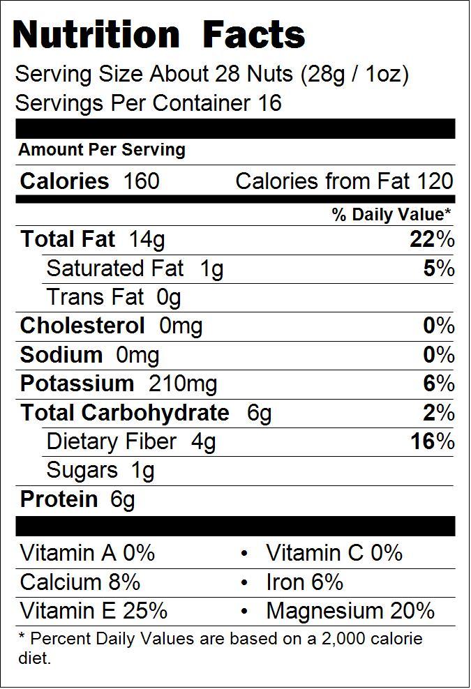 Bulk Almonds Raw Whole Natural Fresh Premium Steam Pasteurized 3 pounds - 15 lbs