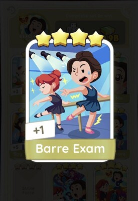 Barre Exam 4  Monopoly_Go Stickers