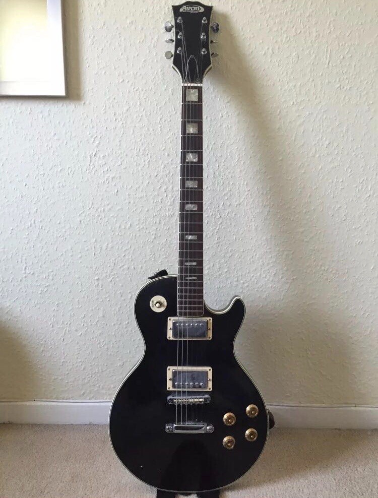 AVON ROSE MORRIS LES PAUL GUITAR COPY 1970 JAPAN IMPORT in Windsor