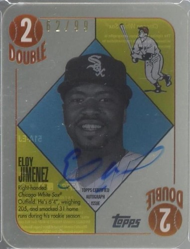 2020 Topps Clearly Authentic Autographs - Eloy Jimenez #51A-EJ