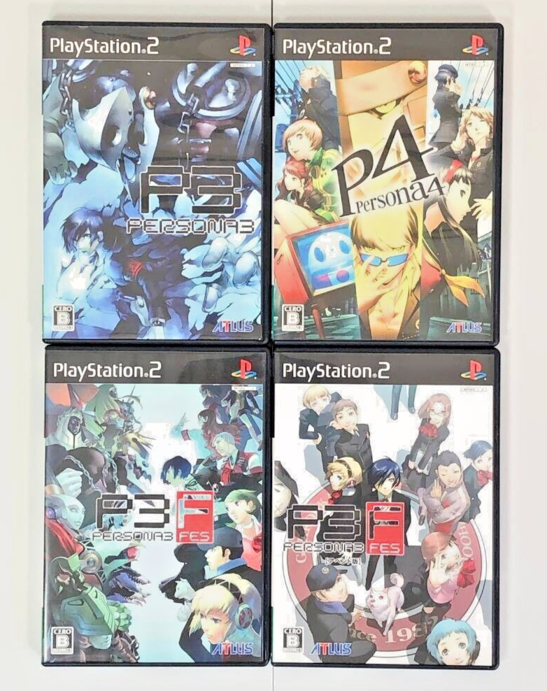 PlayStation2 - PS2 ペルソナ 3 アペンド版 4 セット　プレステ Persona PS2 ペルソナ 3 アペンド版 4 セット プレステ Persona - メルカリ