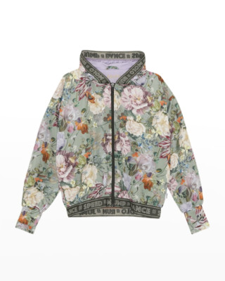 Molo Girl's Ophelia Hooded Sport Jacket w/ Smart Temp Technology NWT Size 13/14