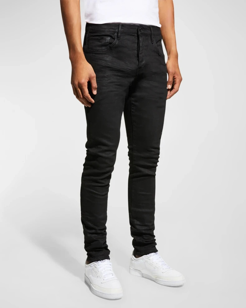 パンツ PURPLE BRAND PO01 LOW RISE SKINNY JEAN Purple Brand P001 low-rise Skinny Jeans | Black | FARFETCH
