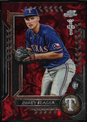 2024 Topps Cosmic Chrome x Cactus Jack - Corey Seager #17