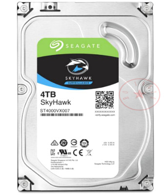 Seagate Skyhawk 4TB ST4000VX007 SATA 3.5'' 6Gb/s Surveillance HDD Hard Disk Drive