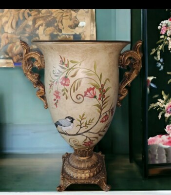 Retro Style Decorative Vase Living Room Gift Table Home Desktop Decor Resin 15''