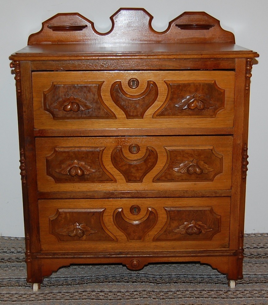 Antique Walnut Wash Stand