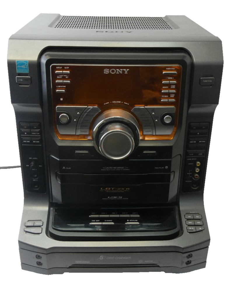 CDプレイヤーSONY Used Sony HCD-ZX6 Stereo Compact Disc Deck Receiver Music