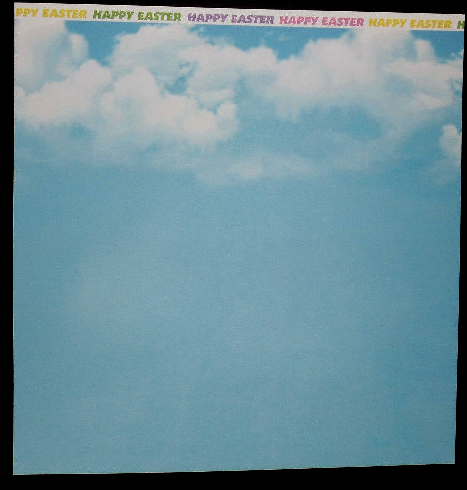 Reminisce Happy Easter  12x12 Paper