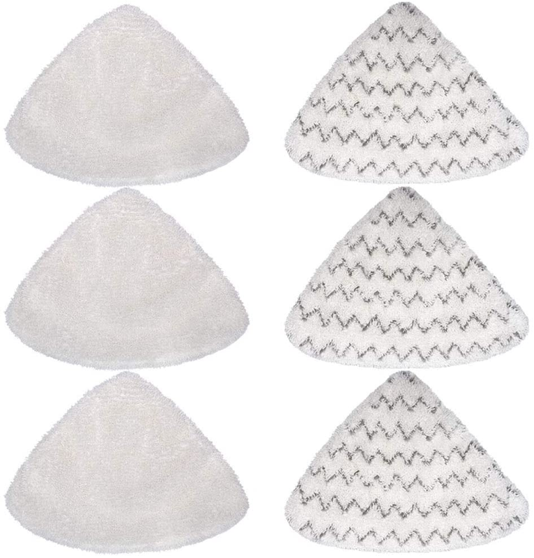 KEEPOW 6 Pack Washable Steam Mop Pads for Bissell Poweredge