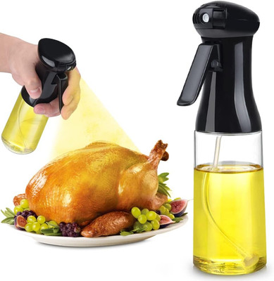 Oil Sprayer for Cooking, Olive Oil Dispenser Spray Bottle Spritzer Mister with D